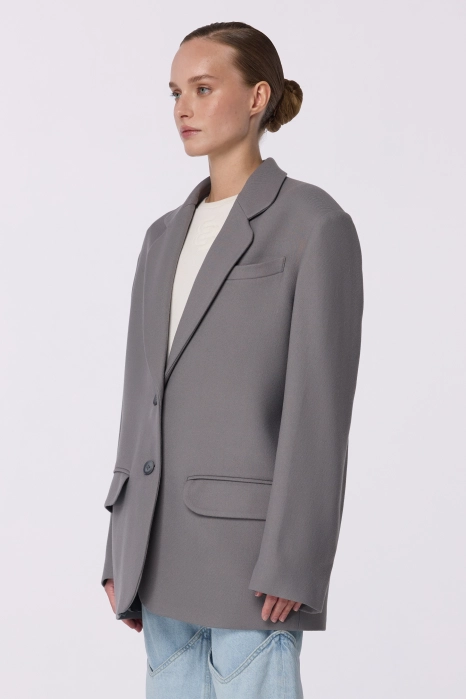 Oversized coat-jacket