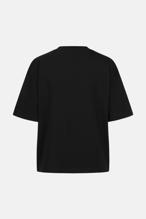 Oversized cropped T-shirt