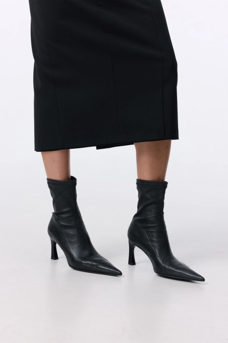 Ashen ankle boots