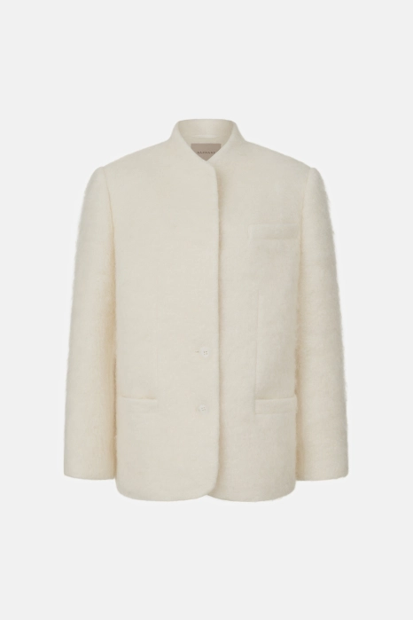 Lucid alpaca coat-jacket
