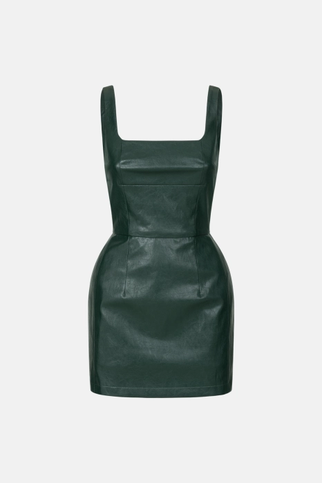 Vinous mini dress