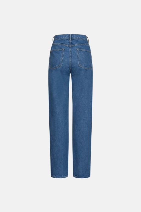 Straight-leg jeans