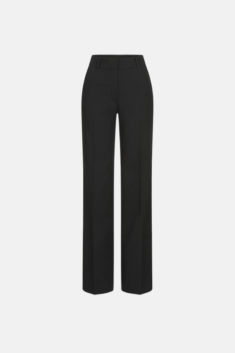Slick tailored cotton pants