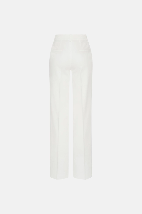 Slick tailored cotton pants