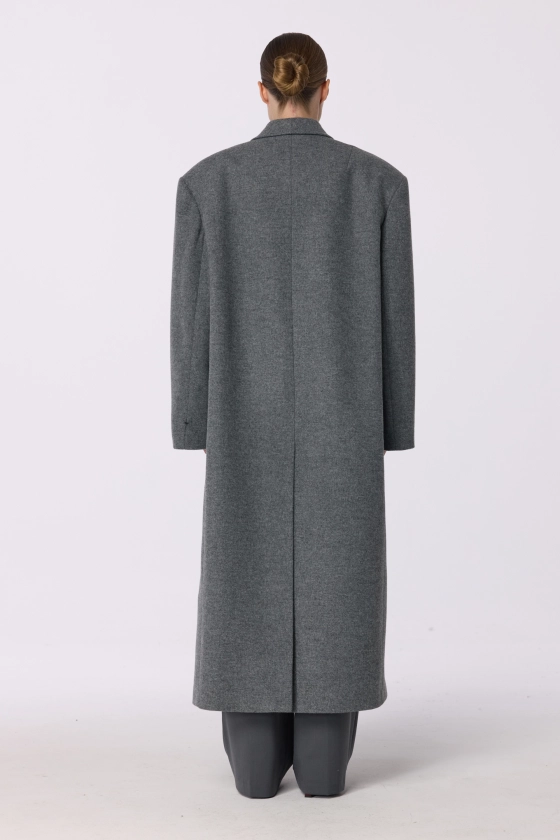 Oversized straight-cut coat - photo 5