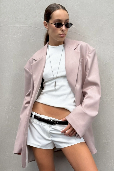 Leather belt