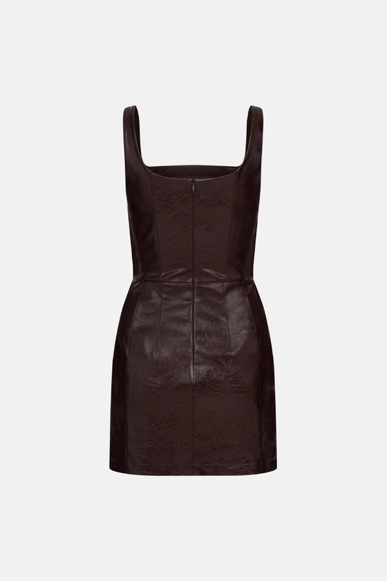 Vinous mini dress - photo 2