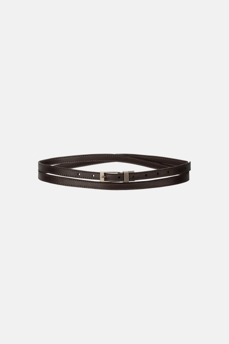 Leather belt