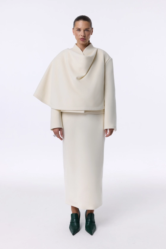 Courtesy wool skirt - photo 3
