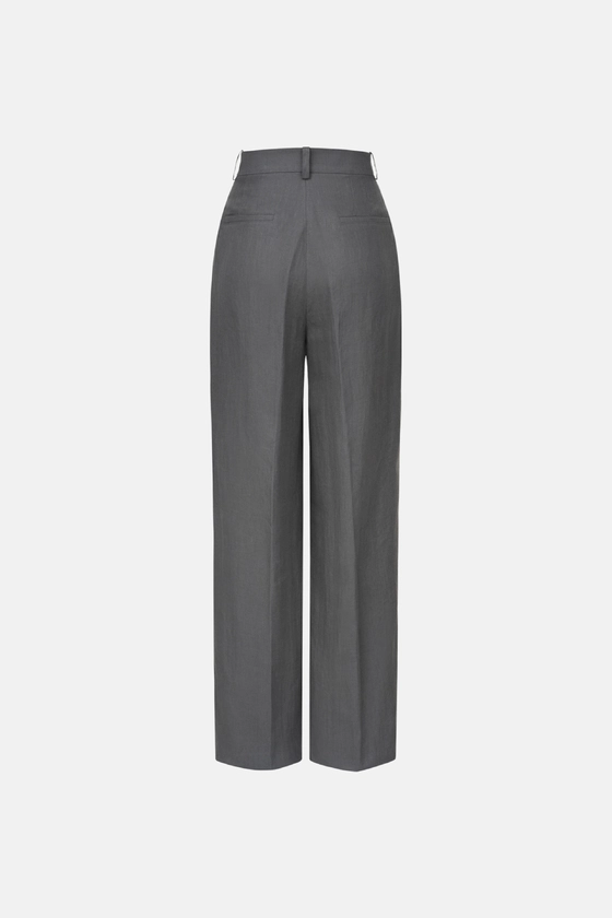 Relaxed linen trousers - photo 2