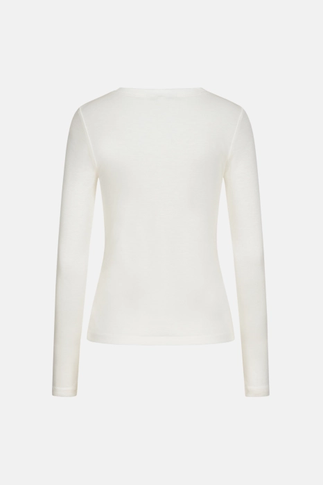 Fitted translucent longsleeve