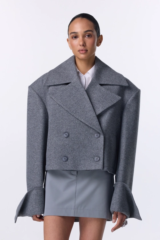 Gliding coat-jacket - photo 4
