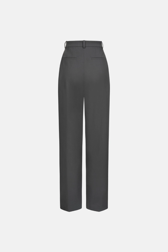 Relaxed wool pants - photo 2