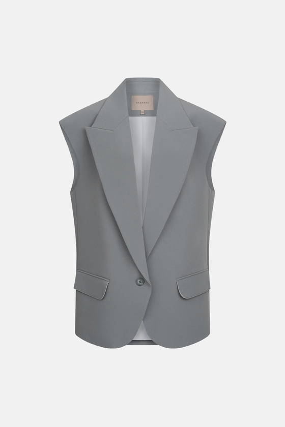 Oversized cotton vest - photo 1