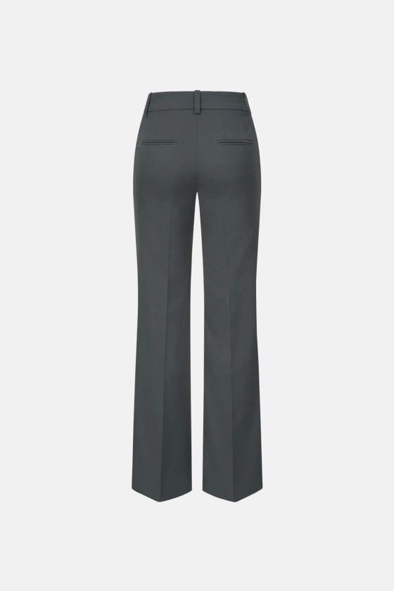 Bell bottom woolen trousers - photo 2