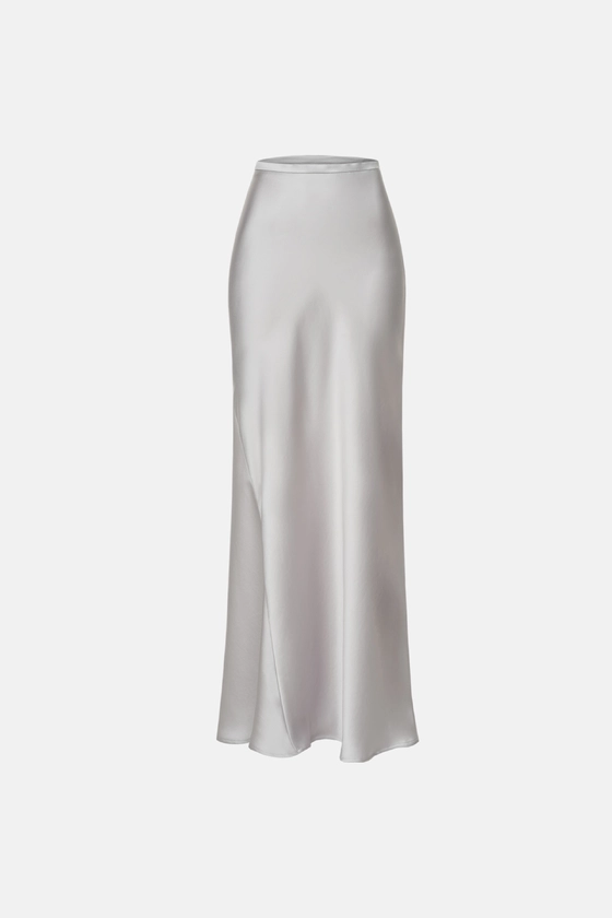 Satin maxi skirt - photo 1